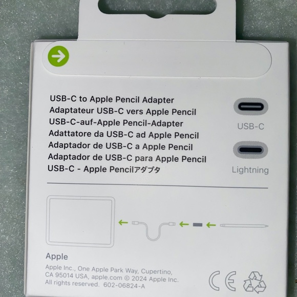 Apple USB-C to Pencil (1st Generation) Adapter 23187 - Picture 2 of 2